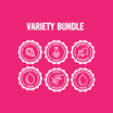 Variety Bundle - 8 Bags + Free Sticker